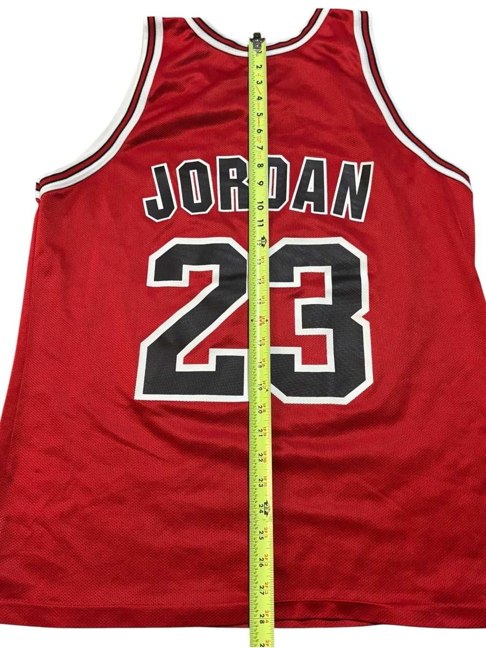 Champion Chicago Bulls #23 Red Basketball Jersey - Picture 8 of 8